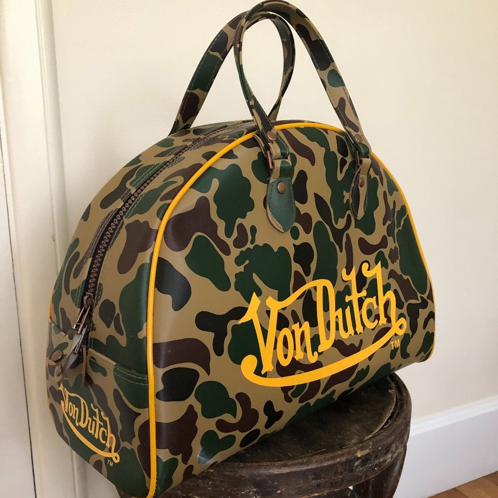 Von Dutch large bowler bag (authentic & vintage) - Picture 1 of 5